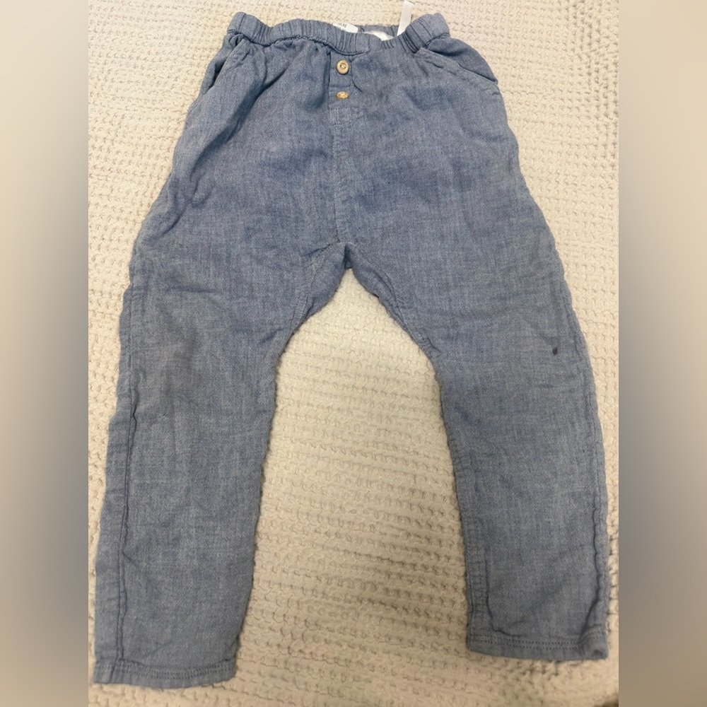 H&M baby boy cotton pants 3-4 years